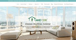 Desktop Screenshot of maidtoshinecleaning.com